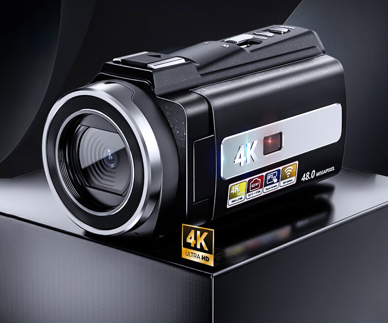 索SONY尼同--款dv摄像机vlog摄录一体手持4K照相机高清红外夜视家用旅游 4K旗舰版/无内存卡 官方标配